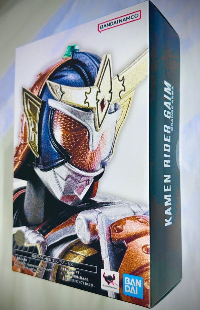 [Ready Stock!] s.h.figuarts / SHF (Shinkocchou Seihou) Kamen Rider Gaim, Orange Arm - Bandai Namco Action Figure (Category: Toy Figures) located in Singapore. Submitted by wills.enterprise (Listing ID 1332043930, Image 1). Description: Ready Stock! Items available: - S.H.Figuarts (Shinkocchou Seihou) Masked Rider Next Faiz, $128 - S.H.Figuarts (Shinkocchou Seihou) Kamen Rider Gaim - Orange Arms, $98 - S.H.Figuarts (Shinkocchou Seihou) Kamen Rider