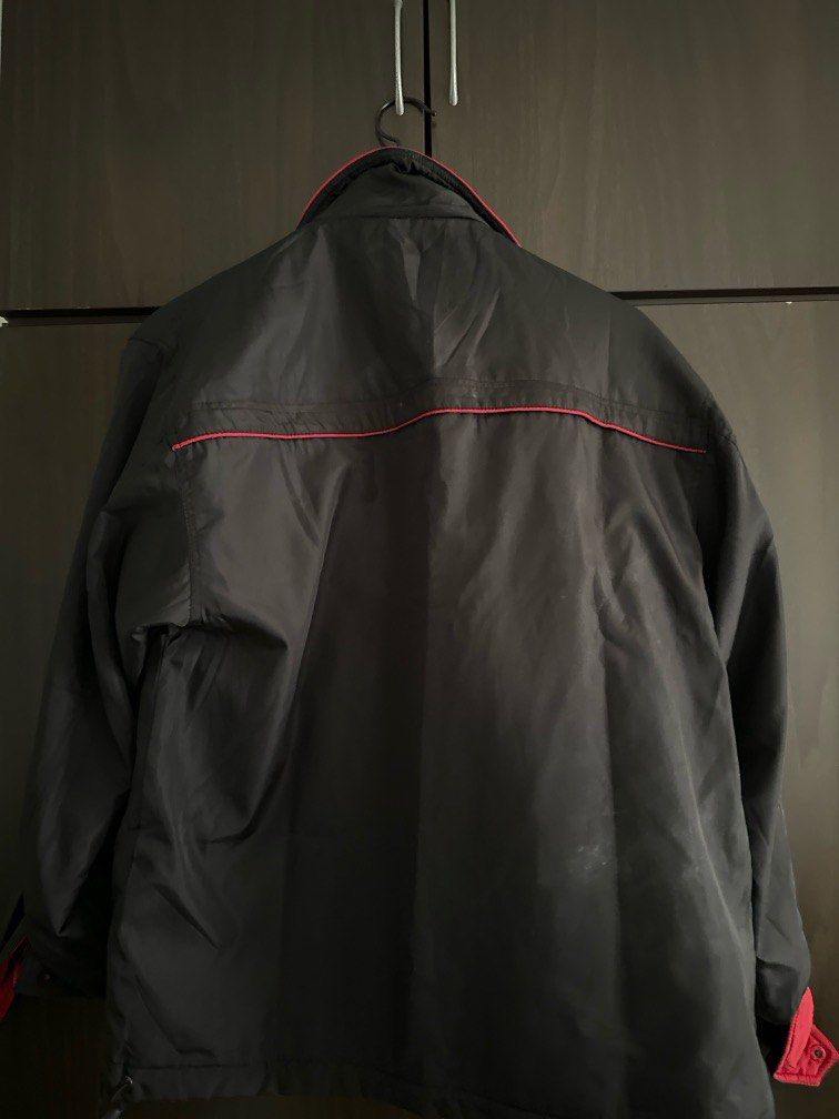 Reversible Jacket (Category: Coats, Jackets and Outerwear) located in Singapore. Submitted by mitsuhaxx (Listing ID 1332018757, Image 2). Description: Reversible Jacket, Black or Red. Looks amazing..