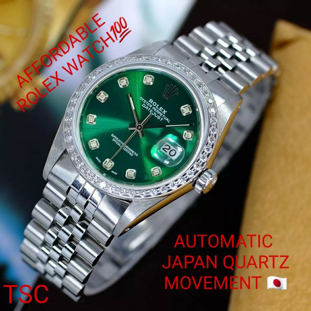 Rolex oyster perpetual quartz japan movt store