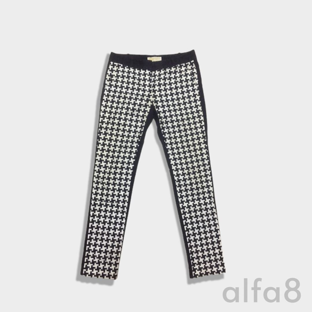 Michael kors houndstooth pants discount