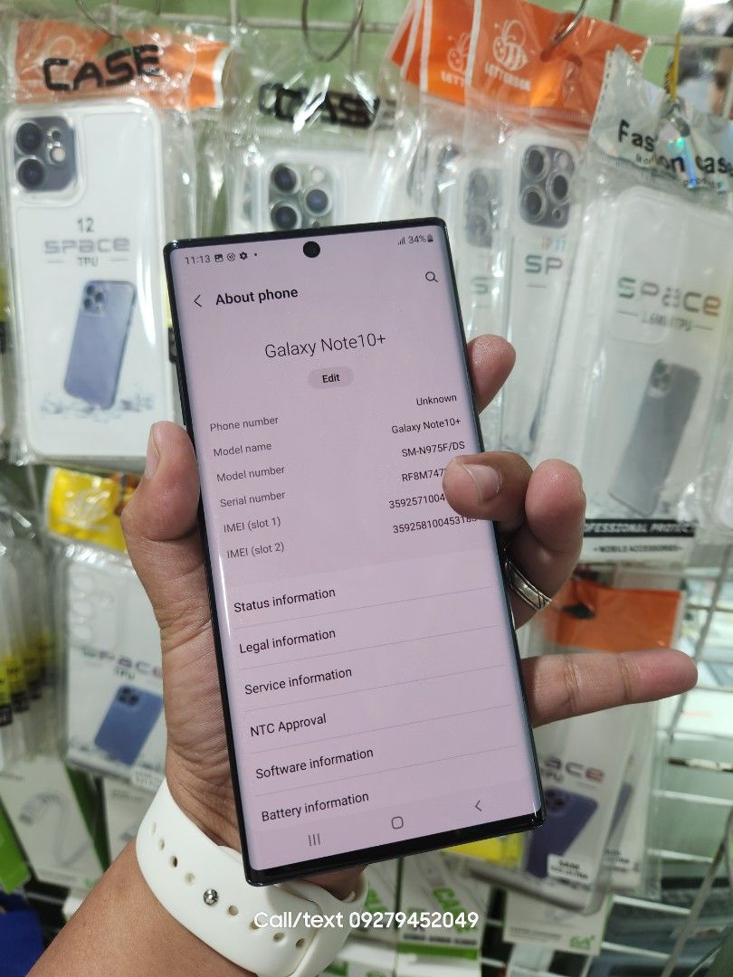 Samsung Note10+ 12gb/512gb (Category: Samsung) located in Manila. Submitted by lucky.charm.gadgets (Listing ID 1332030127, Image 3). Description: Samsung Note10+ 12gb/512gb (Search mo nalang specs ) may light burn sa LCD di naman nakaka apekto sa smooth performance No repair History No hidden issue Test to sawa bagoo bayaran Pede sa maarte bawal sa nag iinarte We Accept cod w/in Metro Manila Only. We accept via Lalamove Payment First Policy upon 