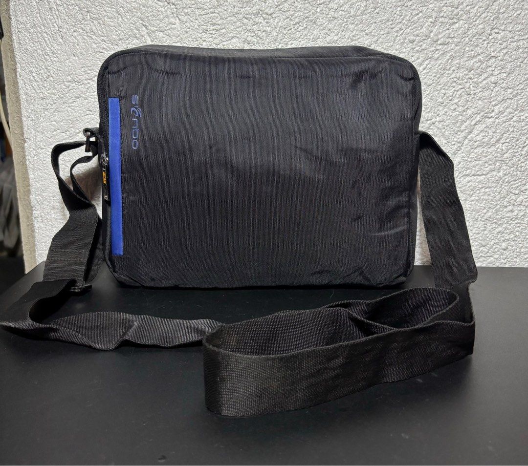 Senbo 10" Tablet/Laptop Sling (Category: Sling Bags) located in Paranaque City. Submitted by dalle_closet (Listing ID 1331952474, Image 1). Description: size: 10.5 x 8.5 inches for tablet 10 inches or 10" mini laptop slightly used pa not faded po yan sa actual.