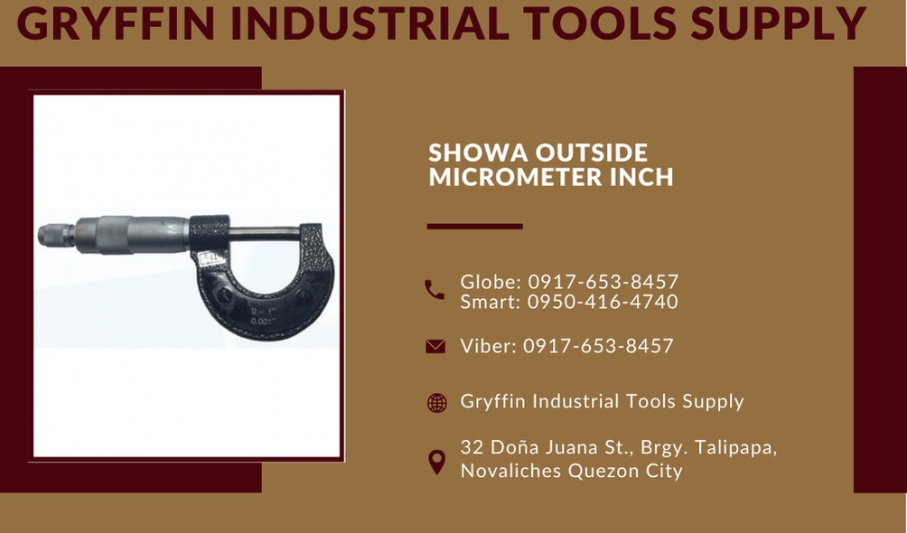 Showa Outside Micrometer Inch, Commercial & Industrial, Industrial ...