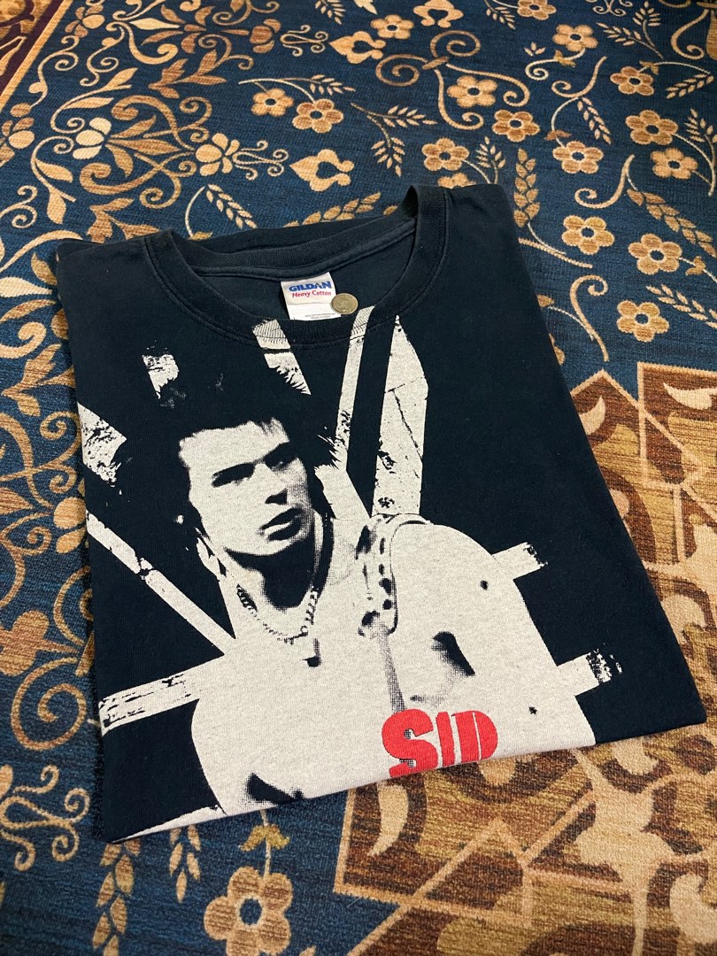 SID VICIOUSPISTOLS Y2K Men #39 s Fashion Tops Sets Tshirts Polo