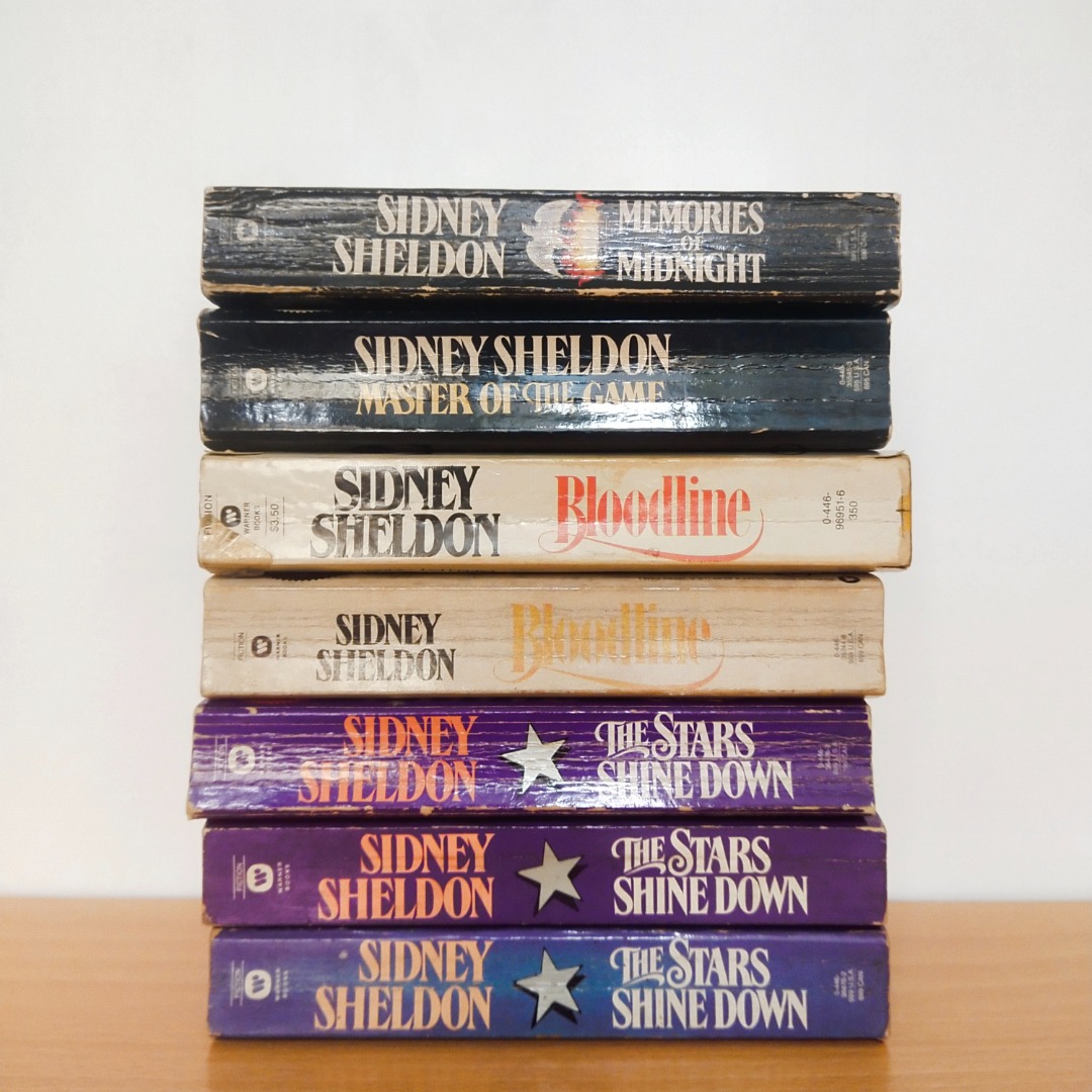 Sidney Sheldon Books, Hobbies &amp; Toys, Books &amp; Magazines, Fiction &amp; Non ...