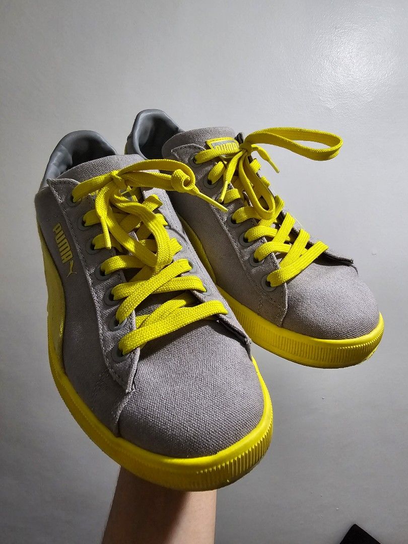 Size 8M Puma Archive Lite gray yellow Men s Fashion Footwear Sneakers on Carousell
