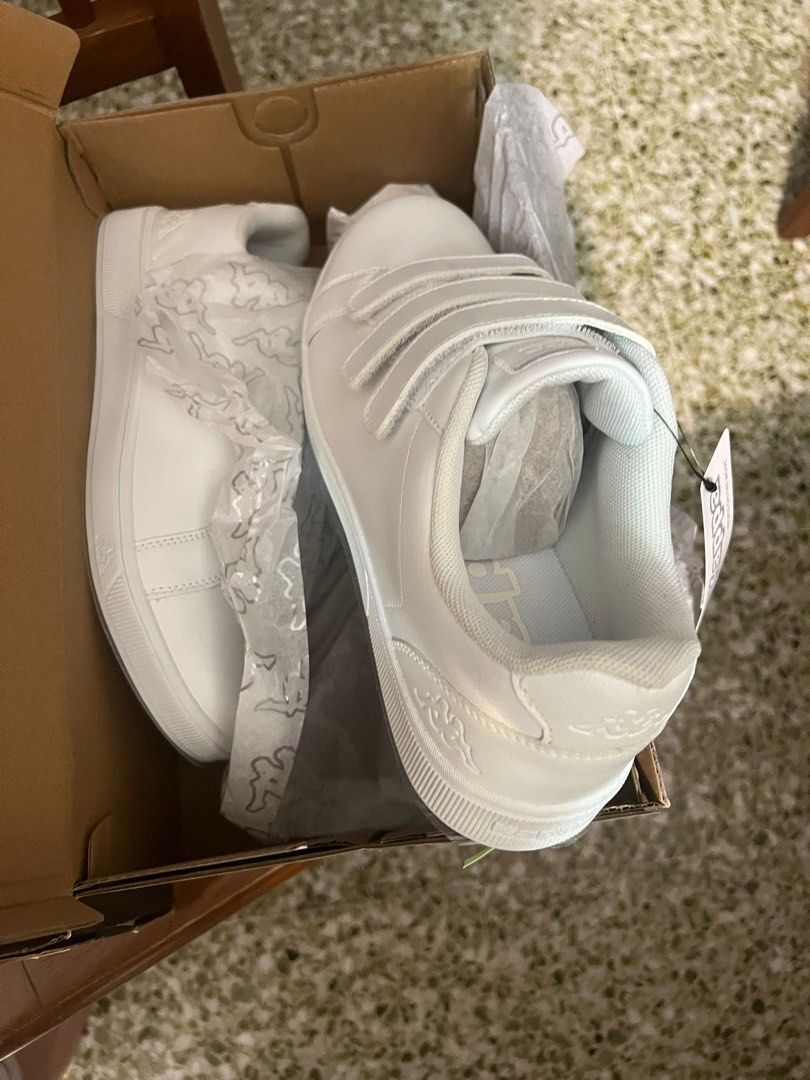 Size US 9 or Size EU 42 White School Shoes