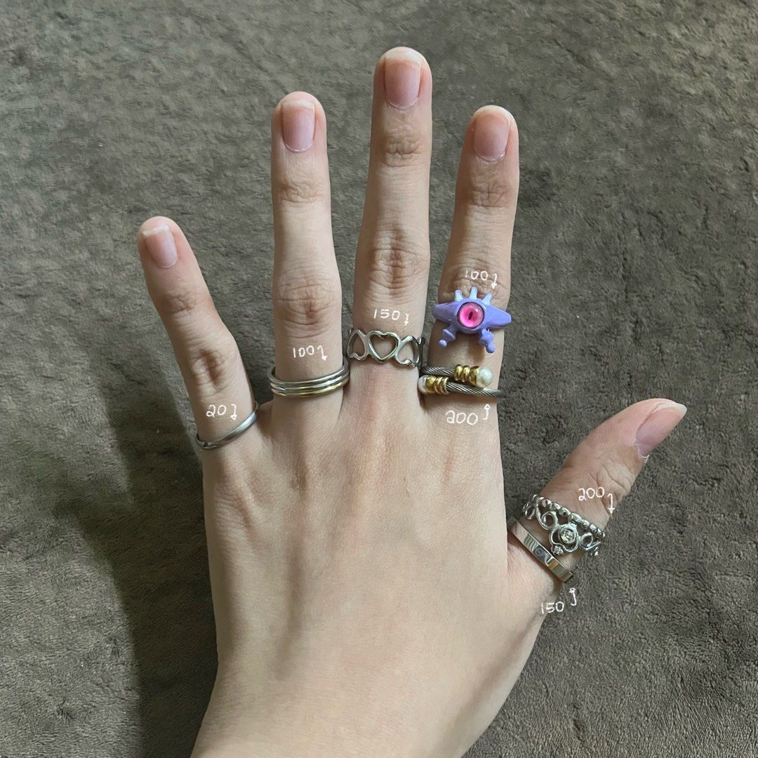 Vintage fashion rings cheap