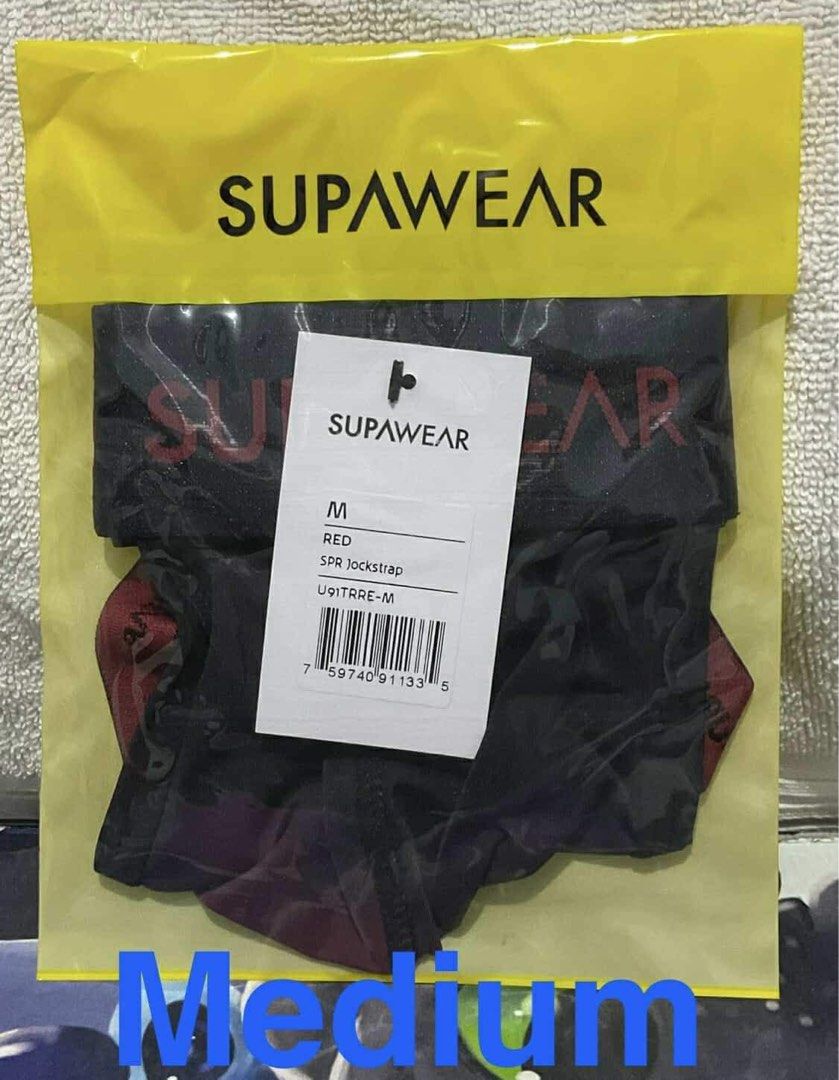 SUPAWEAR SPR Training Jockstrap Underwear - Red (Category: Underwear) located in Caloocan City. Submitted by rodelramos.rivera (Listing ID 1332089721, Image 1). Description: Undies that keeps up with your active lifestyle so you can perform at your best. Made from a performance fabric so that you break PRs while breaking a sweat. The SPR sport jockstrap strips down to the bare essentials. Designed for mobility and breathability when working out. 