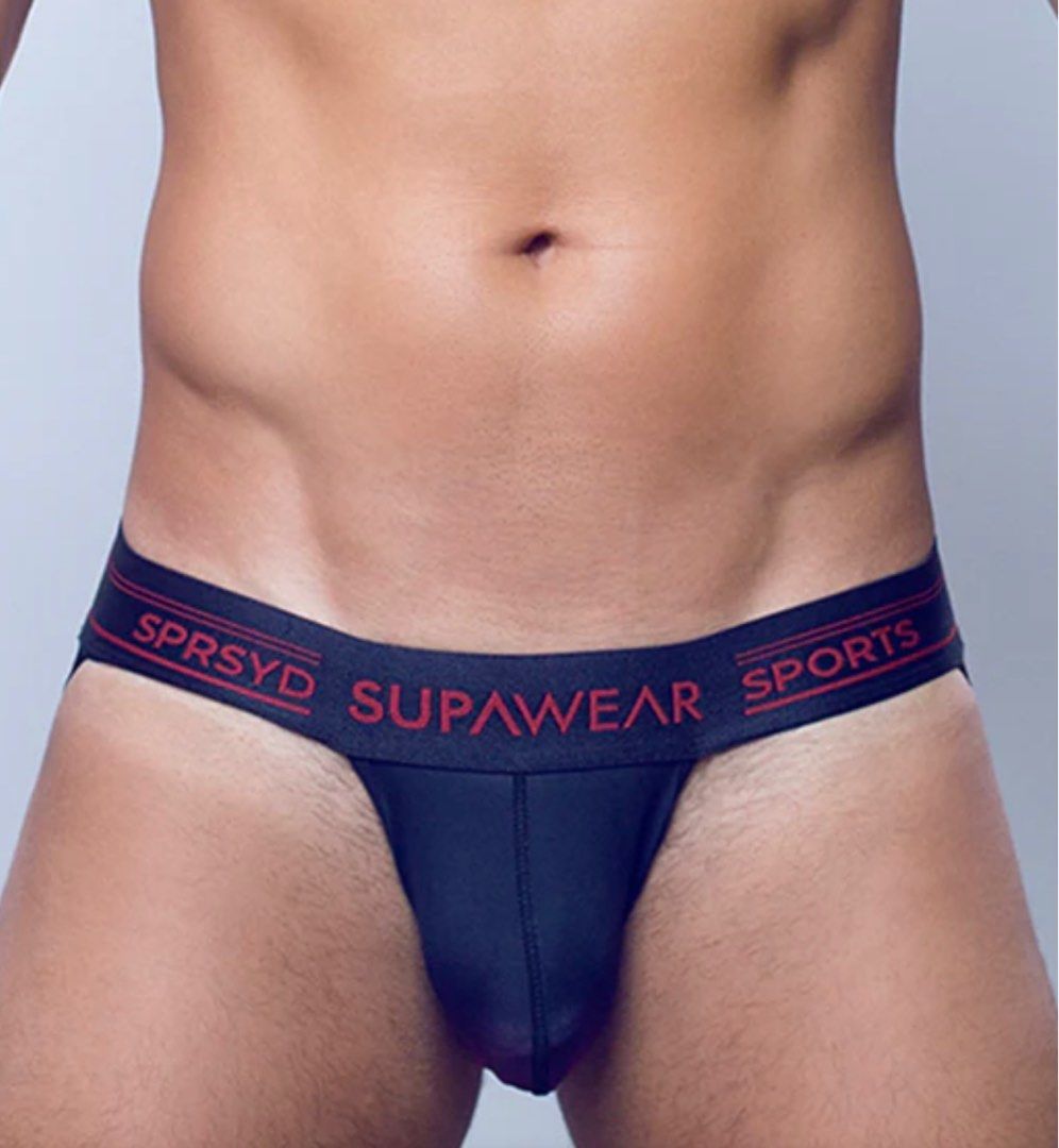 SUPAWEAR SPR Training Jockstrap Underwear - Red (Category: Underwear) located in Caloocan City. Submitted by rodelramos.rivera (Listing ID 1332089721, Image 2). Description: Undies that keeps up with your active lifestyle so you can perform at your best. Made from a performance fabric so that you break PRs while breaking a sweat. The SPR sport jockstrap strips down to the bare essentials. Designed for mobility and breathability when working out. 