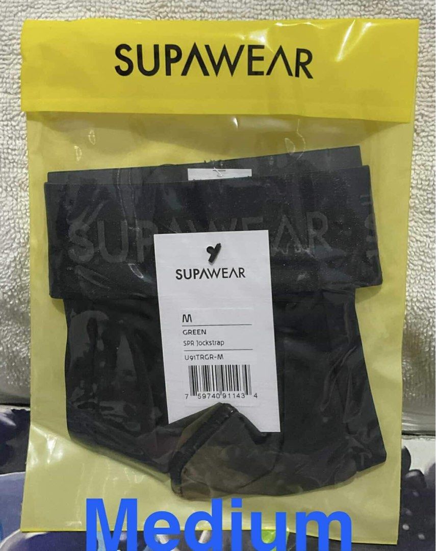 SUPAWEAR SPR Training Jockstrap Underwear - Green (Category: Underwear) located in Caloocan City. Submitted by rodelramos.rivera (Listing ID 1332089886, Image 1). Description: Undies that keeps up with your active lifestyle so you can perform at your best. Made from a performance fabric so that you break PRs while breaking a sweat. The SPR sport jockstrap strips down to the bare essentials. Designed for mobility and breathability when working out