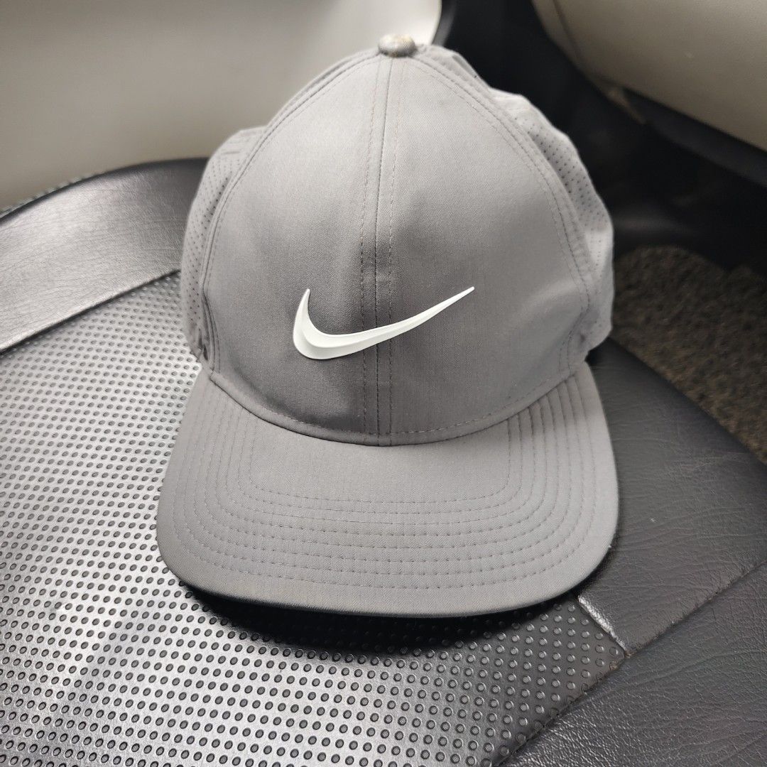 Nike Golf Nike Grey Hat Nike Golf Dri-FIT Club Cap In Dark Grey