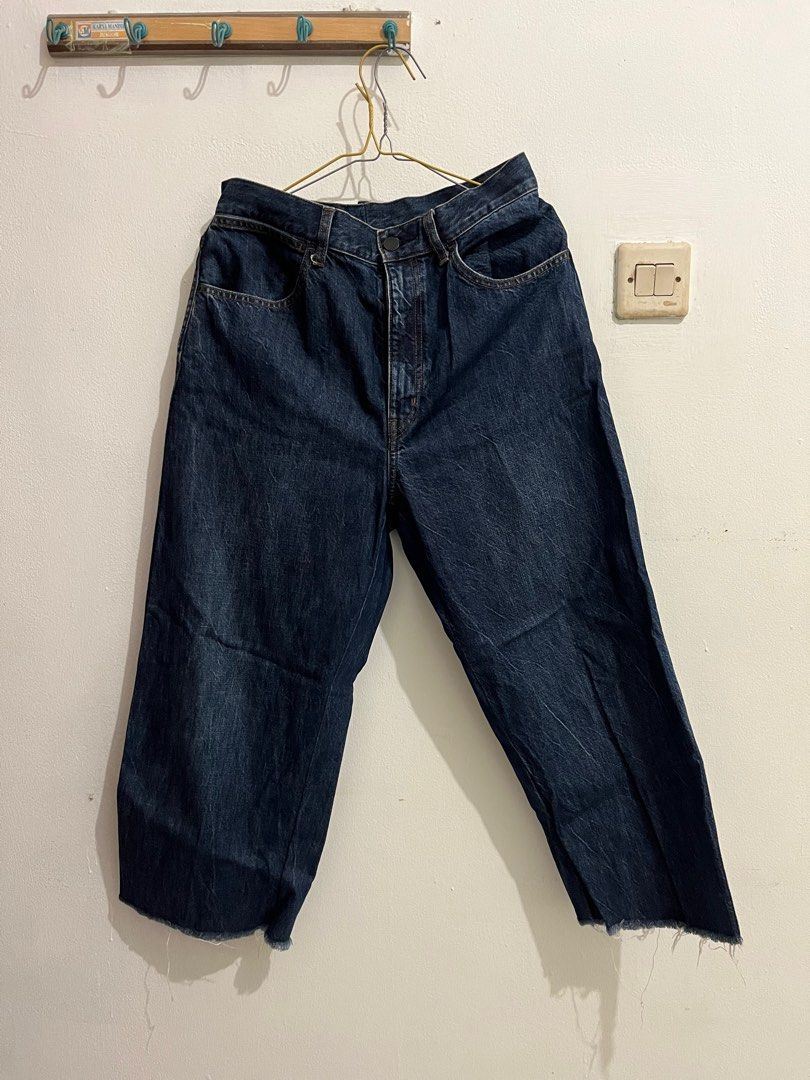 UNIQLO DENIM JEANS CULOTTE
