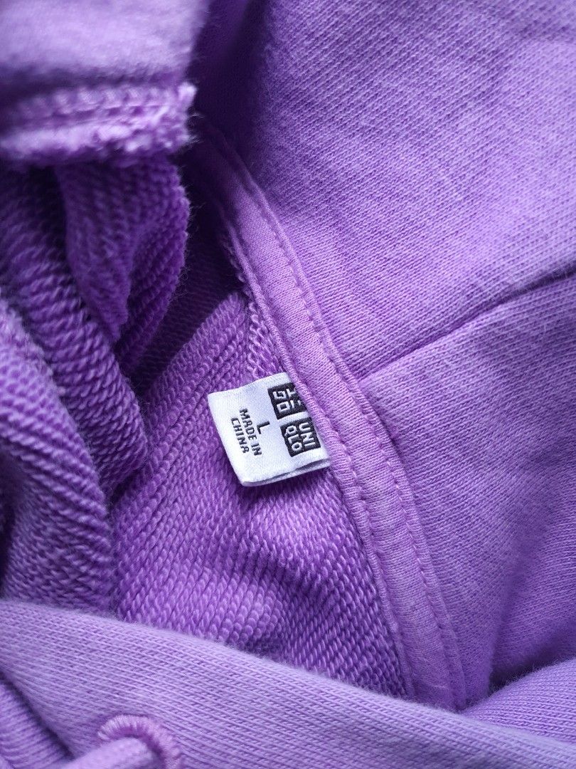 Uniqlo Purple Hoodie