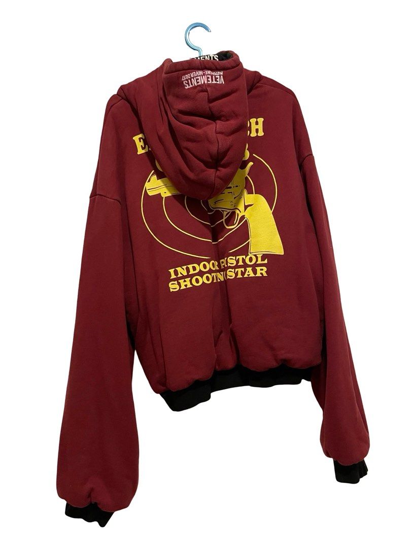 Vetements eleven inch gun club hoodie hotsell