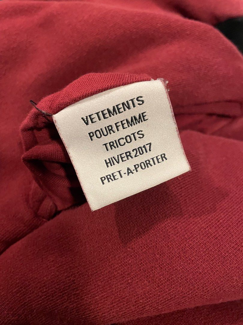 Vetements 11 inch gun club hoodie on sale