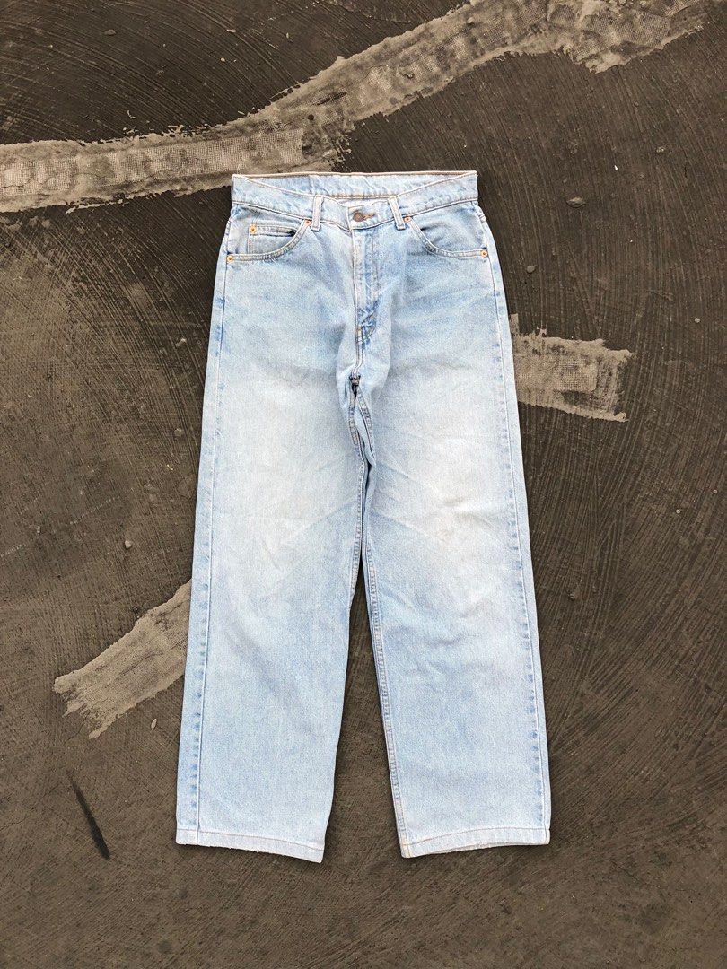 Vintage Levis 613 Faded Blue Jeans Men s Fashion Bottoms Jeans on Carousell