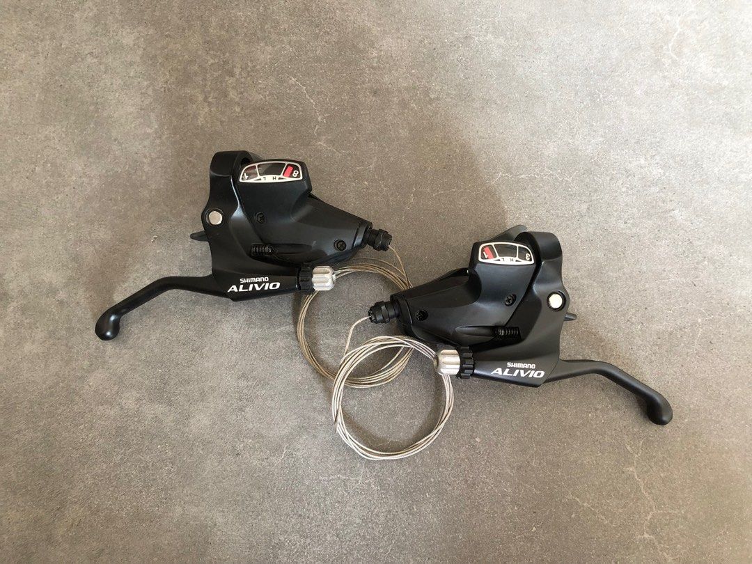 Vintage Retro Shimano Alivio Brake Speed Shifter Levers Mtb