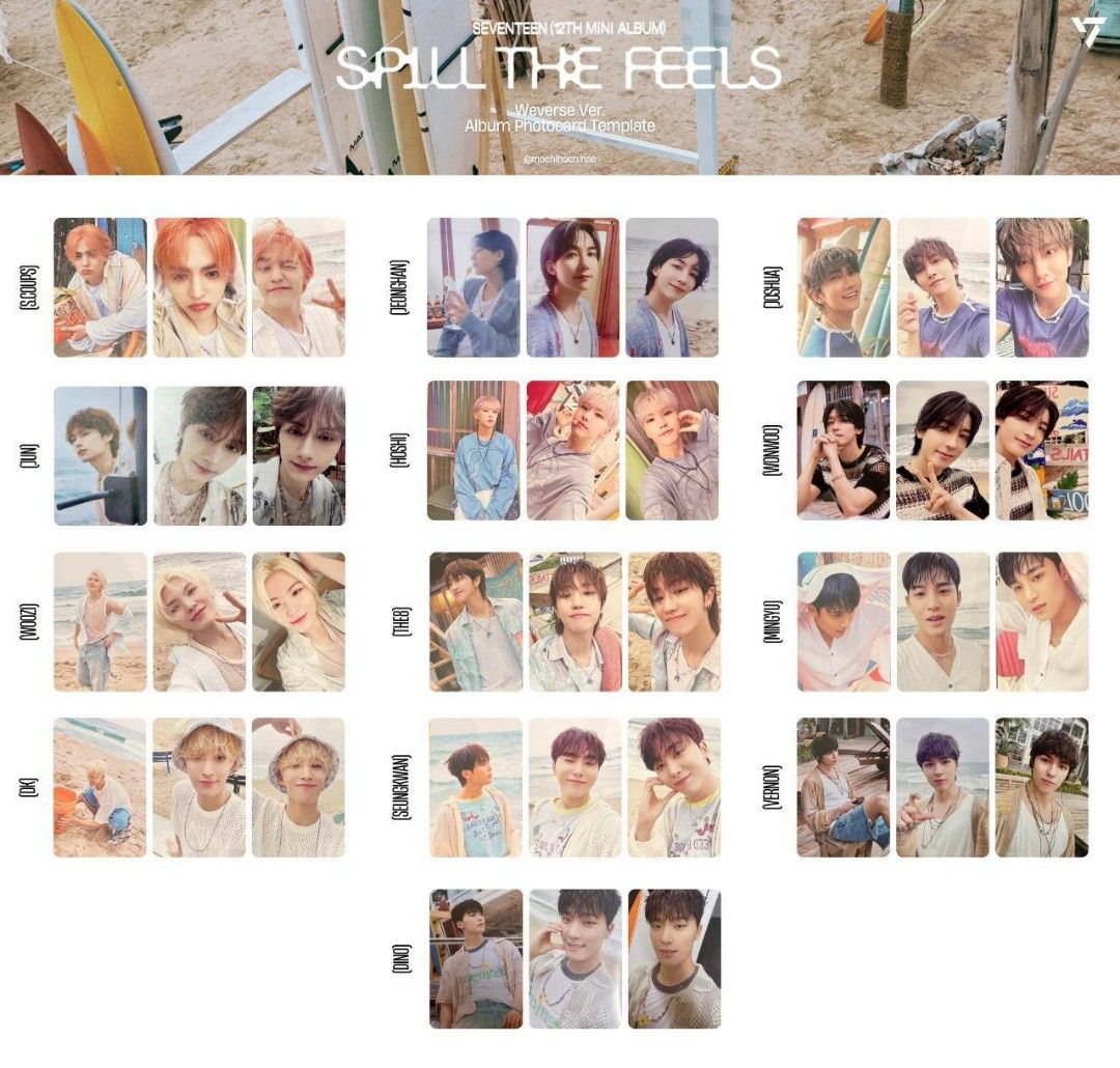 SEVENTEEN SPILL THE FEELS weverse 大阪限定 SEVENTEEN Spill the feels OSAKA Venue Weverse Japan official