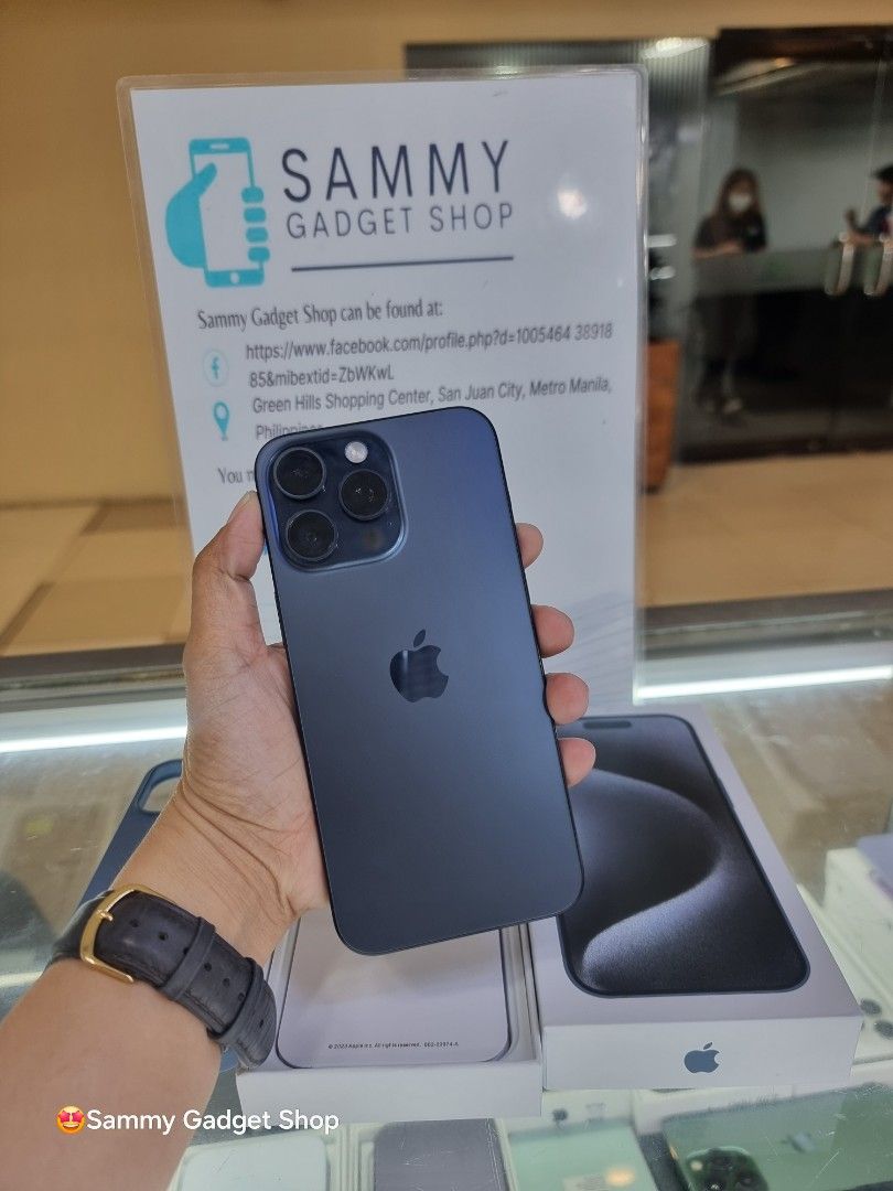 15promax 256 Preloved (Category: iPhone 15 Series) located in Quezon City. Submitted by ronalynac40976 (Listing ID 1332179103, Image 1). Description: Iphone 15promax factory unlock 100% batteri health Parts service in apple/Genuine good condition With 3uTools Makinis Pakibasa po at tingnan ang post kaya medu mabab po ang price Pick up store in greenhills shopping center We accept swap creditcard We accept ggives & spaylater Dm or call for fast tr