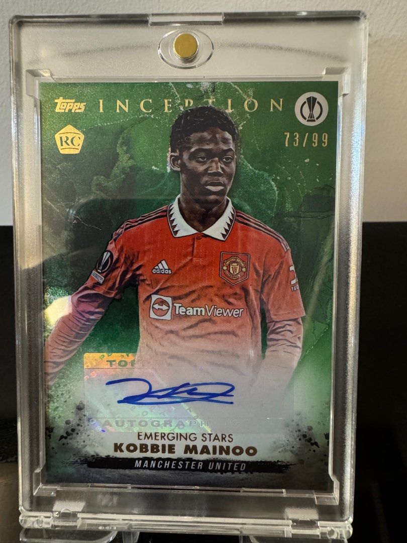 2022 Topps Inception Kobbie Mainoo RC Autograph /99, Hobbies