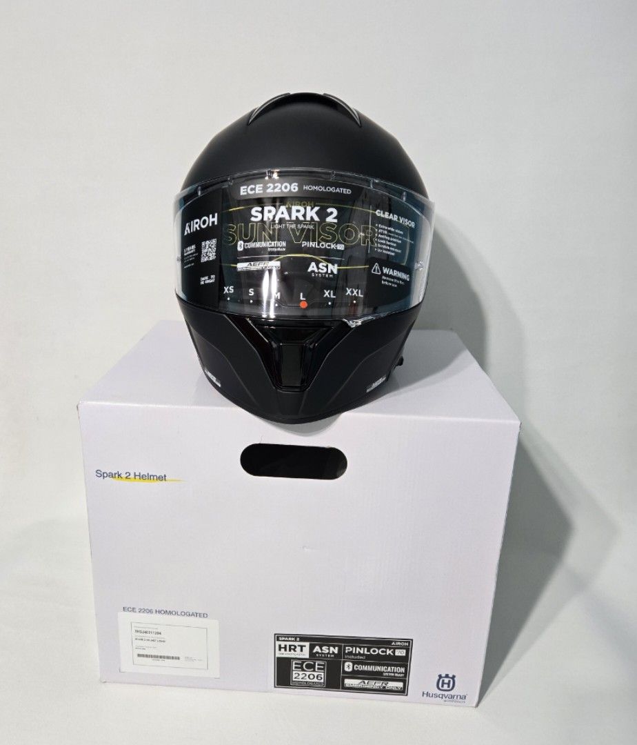Husqvarna Airoh SPARK 2 HELMET Lサイズ。 Buy Airoh Spark 2 Chrono Gold Matt + Free Shipping! | 21% SALE!