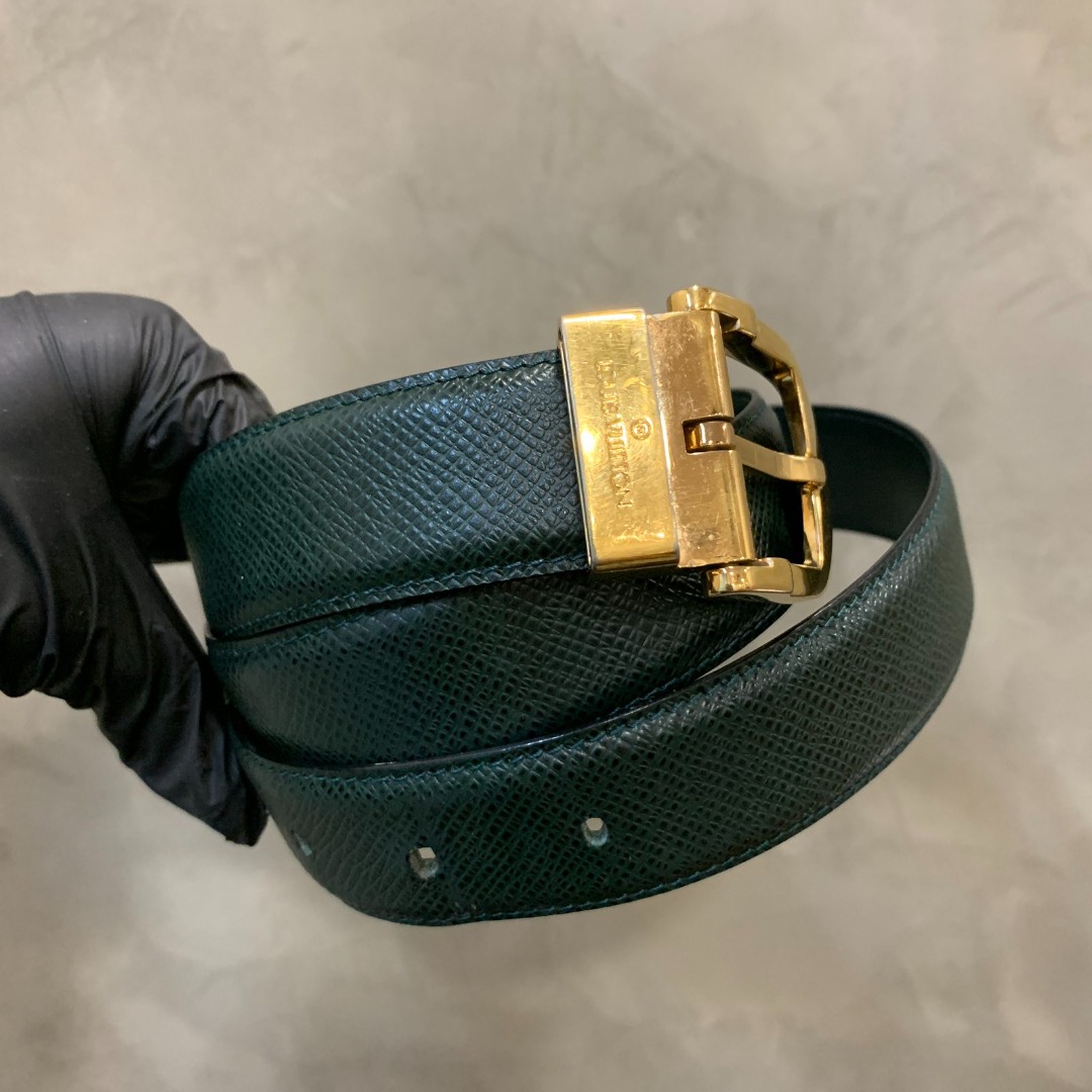 louis vuitton taiga belt