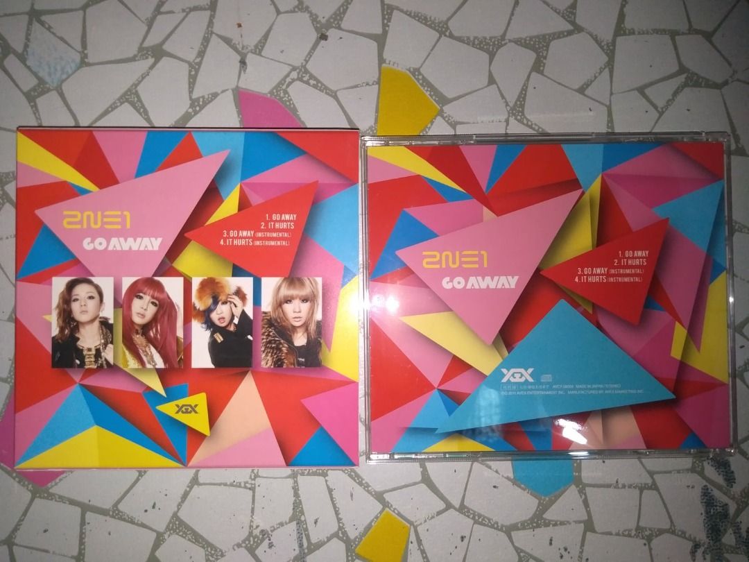 2NE1 Go Away (Japan) CD + DVD - B (Category: CDs & DVDs) located in Danao, Cebu. Submitted by merramaeramos (Listing ID 1332169454, Image 3). Description: 2NE1 Go Away (Japan) CD + DVD - B PHP 900.00 Released November 16, 2011 original official Item with freebies with discount open for installment with proofs of legitimacy can send video / photo with buyer's name for legitimacy Open for COD or COP via LBC Location: Danao City, Cebu .