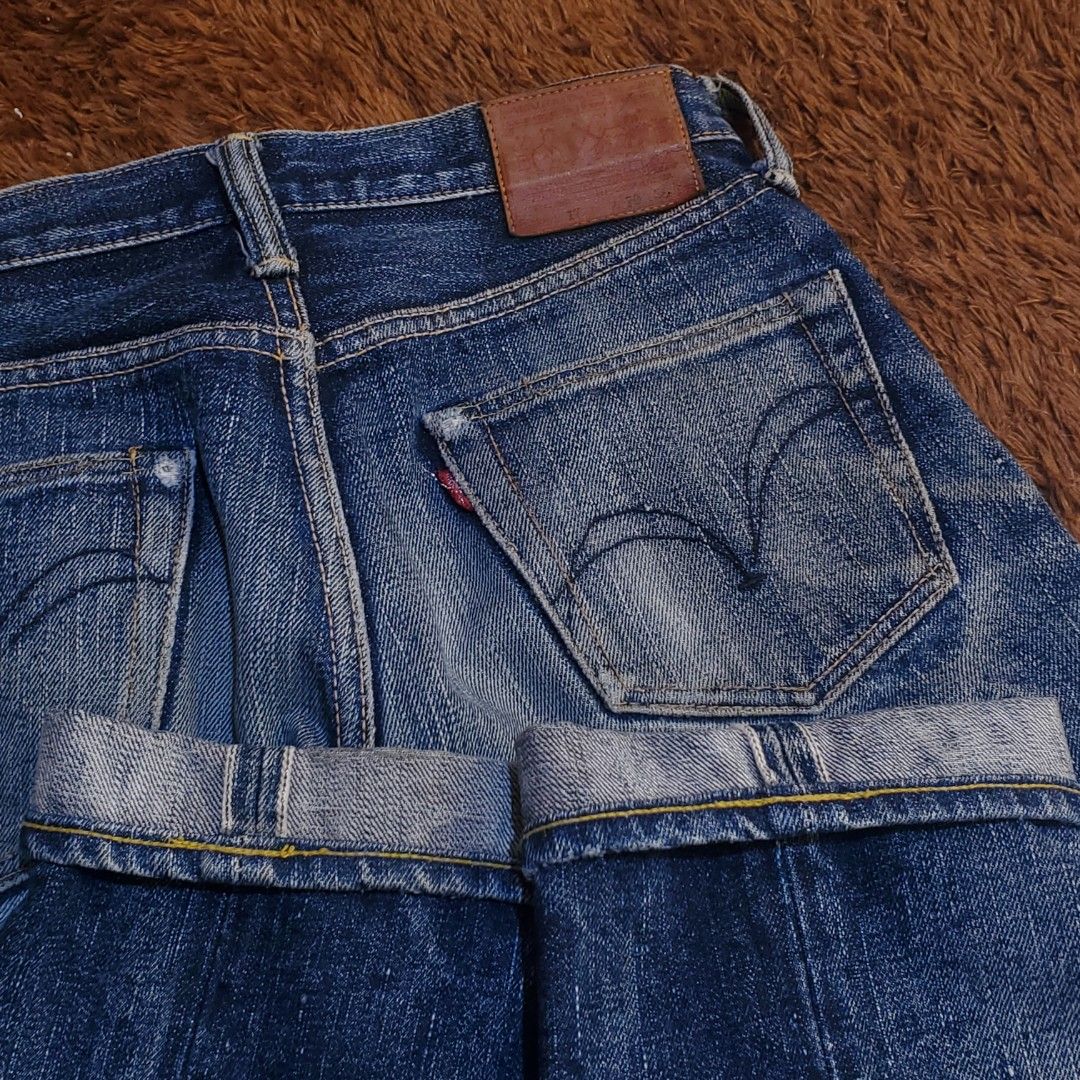 Samurai Jeans S710XX 19oz Selvedge Japan Denim Pants Celana, Fesyen Pria, Pakaian , Bawahan di Carousell