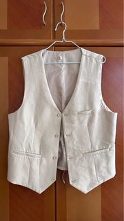 馬甲 背心 米色64232047852162110