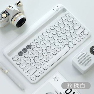 無線藍牙鍵盤 可同時連接三部裝置 Wireless Bluetooth Keyboard64185757976833110