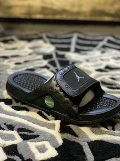 Jordan hydro 13 slides black clearance
