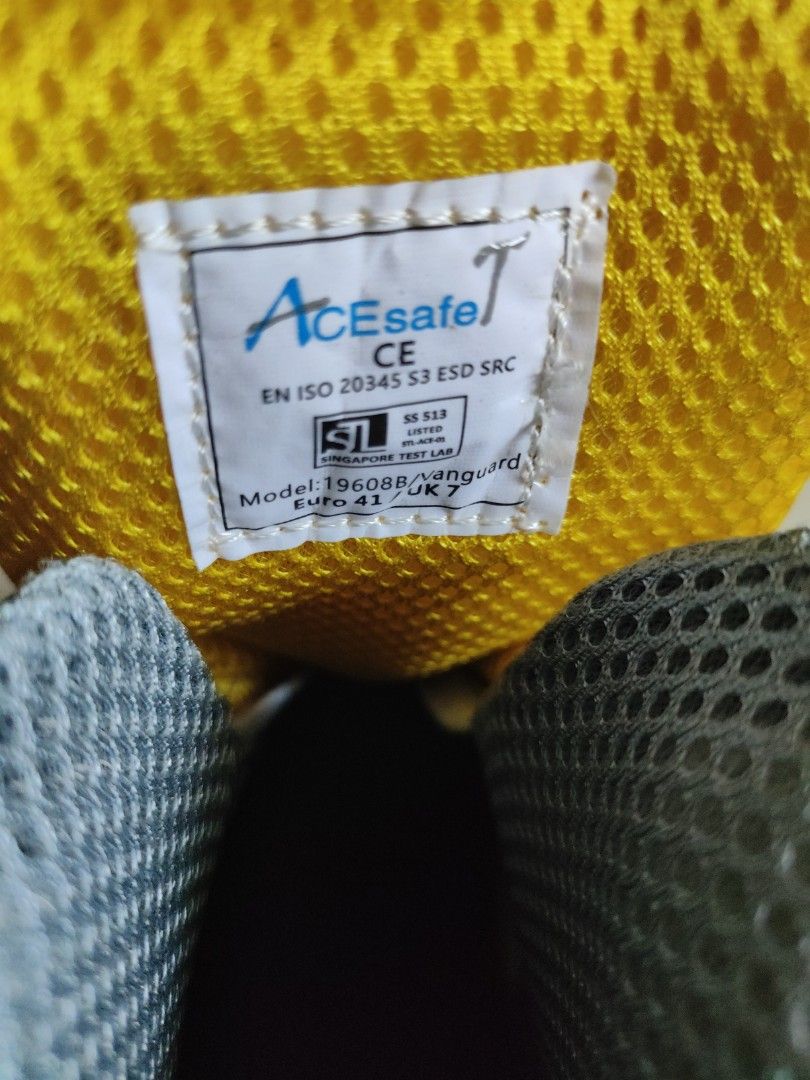 ACEsafe light composite toe safety shoe UK7 US8 Euro 41