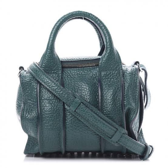 Alexander Wang Mini Rocco Dark Green Bag
