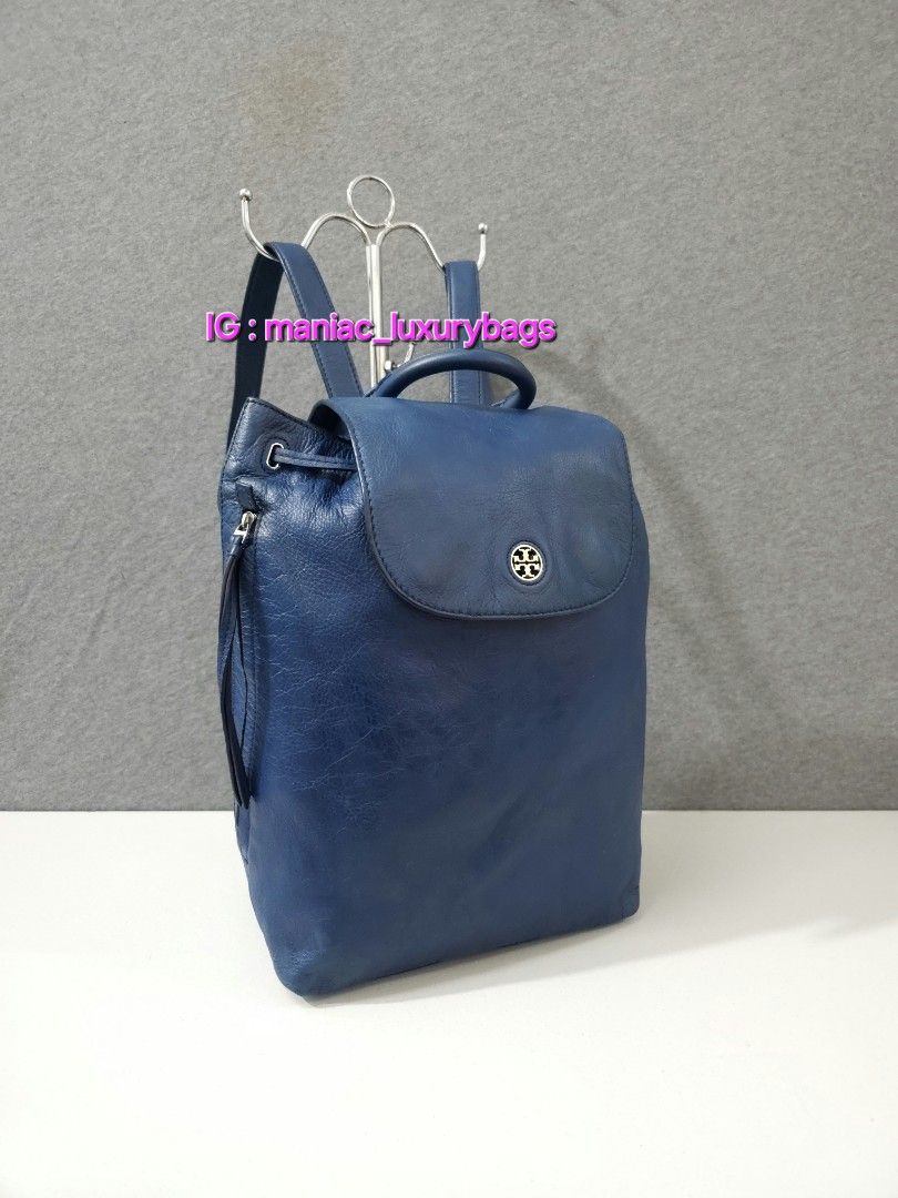 Tory Burch Brody Crossbody Bag Blue Tory Burch Brody Leather