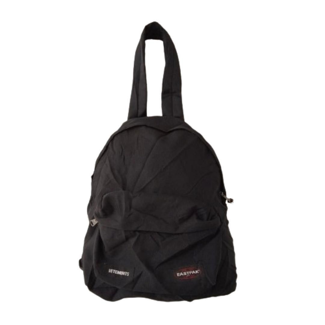 Bagpack Tas Ransel Eastpak x Vetements Black Men Women Preloved Original Barang Mewah Tas Dompet di Carousell