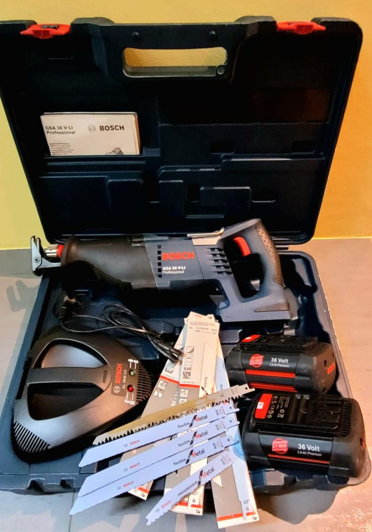 BOSCH GSA 36V Li Professional Cordless Reciprocating Saw