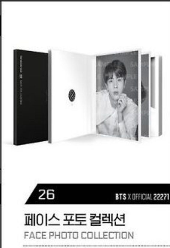 BTS Wings Tour Final Face Photo Collection, 興趣及遊戲, 收藏