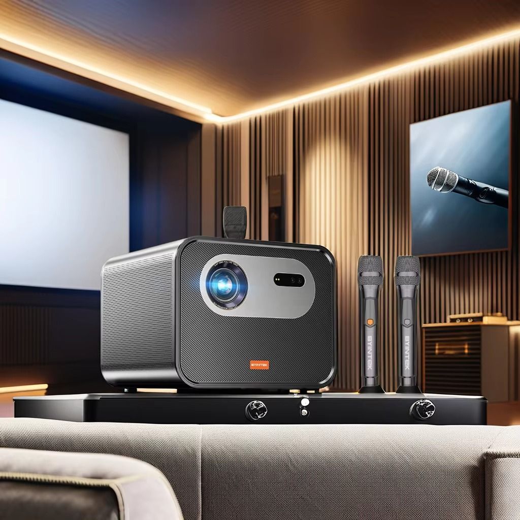 BYINTEK R90 Max 3D 4K Cinema AI Laser Auto Focus Smart Android Wi-Fi ...