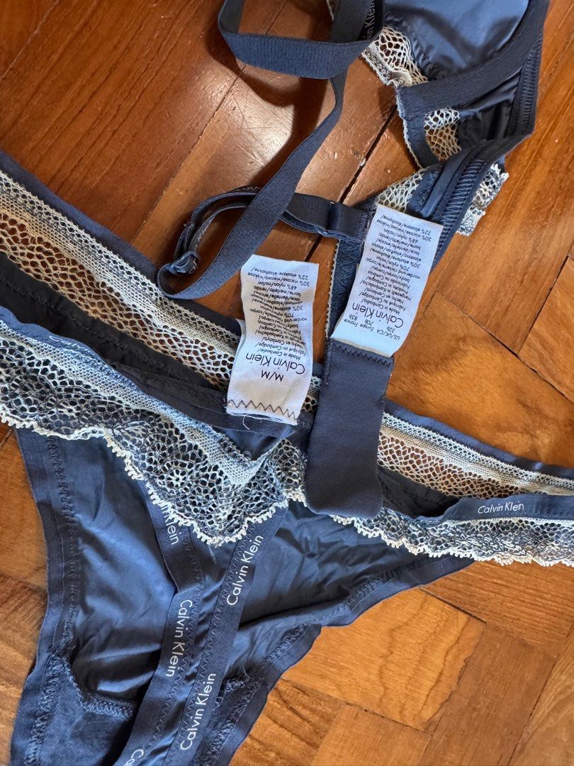 Matching calvin klein underwear top