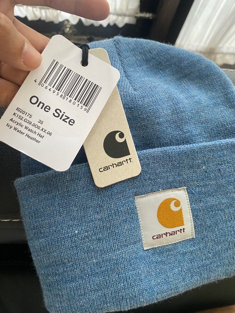 CARHARTT WIP LOGO PATCH BEANIE