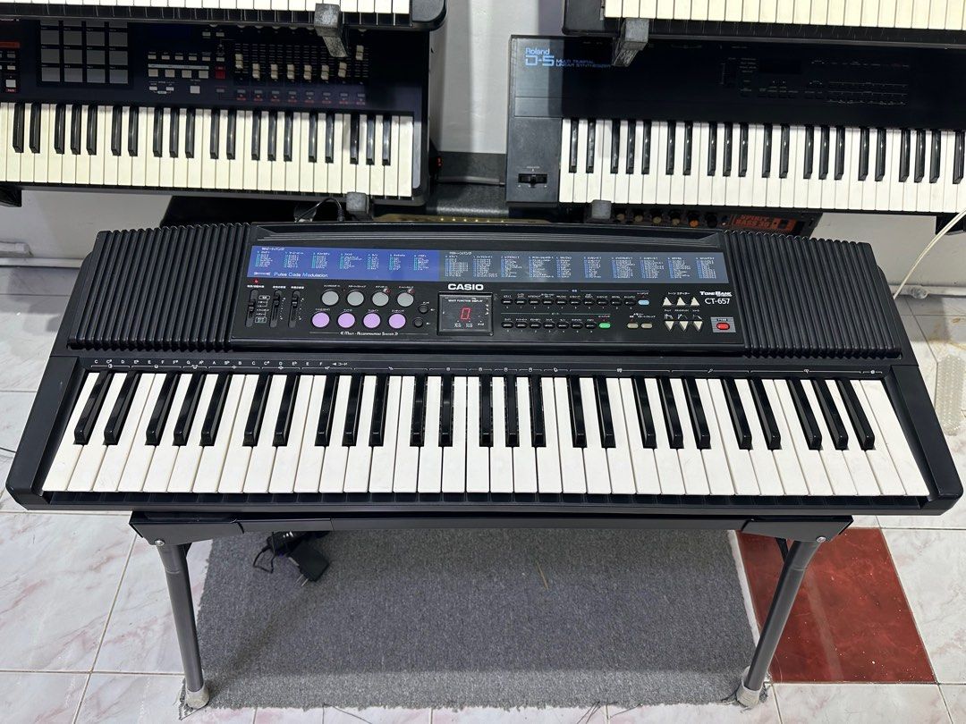 Casio CT 657 Keyboard Piano Organ Hobbies Toys Music Media Musical Instruments on Carousell