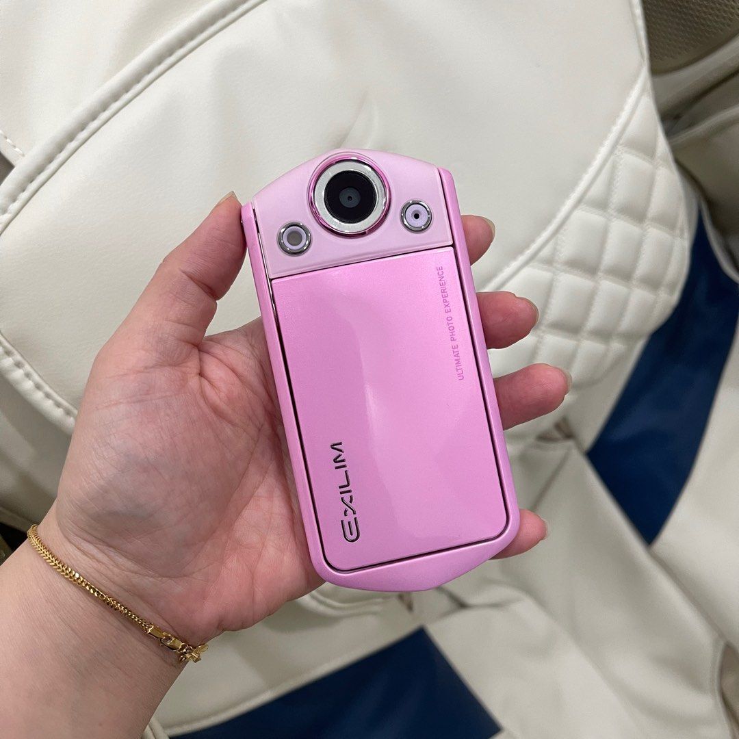 Casio Exilim Tr35 Lavender Photography Cameras on Carousell