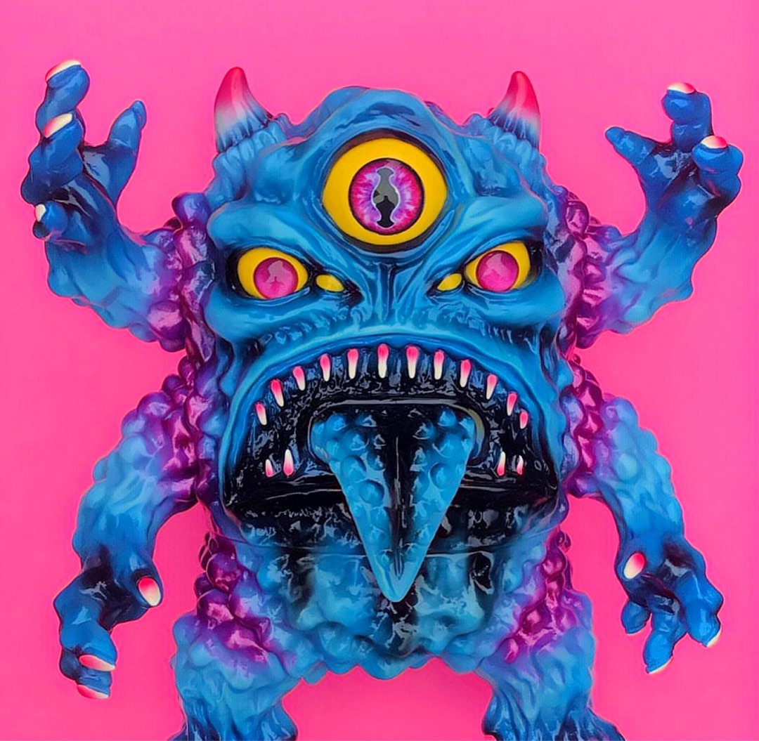 CHOKEHAZRD NOXIOUS 眼球蓄光 GID ソフビ SOFUBI チョーク