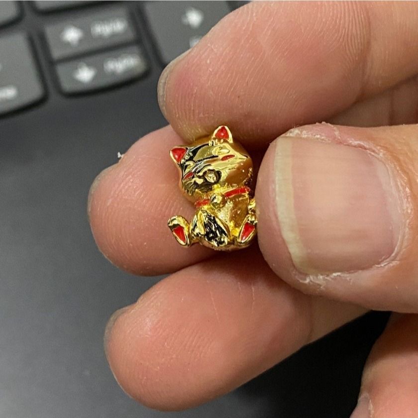 パンドラ Cute Fortune Cat Charm