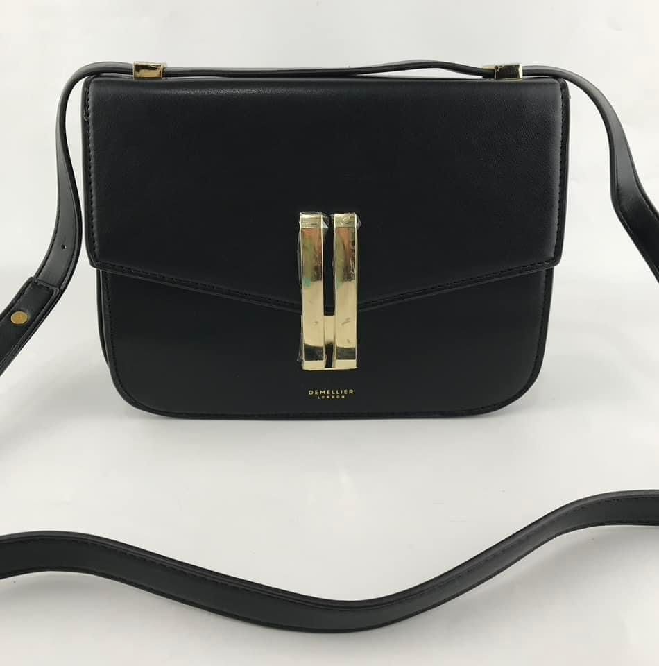 DEMELLIER CROSSBODY BLK (Category: Cross-body Bags) located in Manila. Submitted by yana.aki (Listing ID 1332123928, Image 3). Description: DeMellier Crossbody 9” x 7 “ x 2” P1,600.