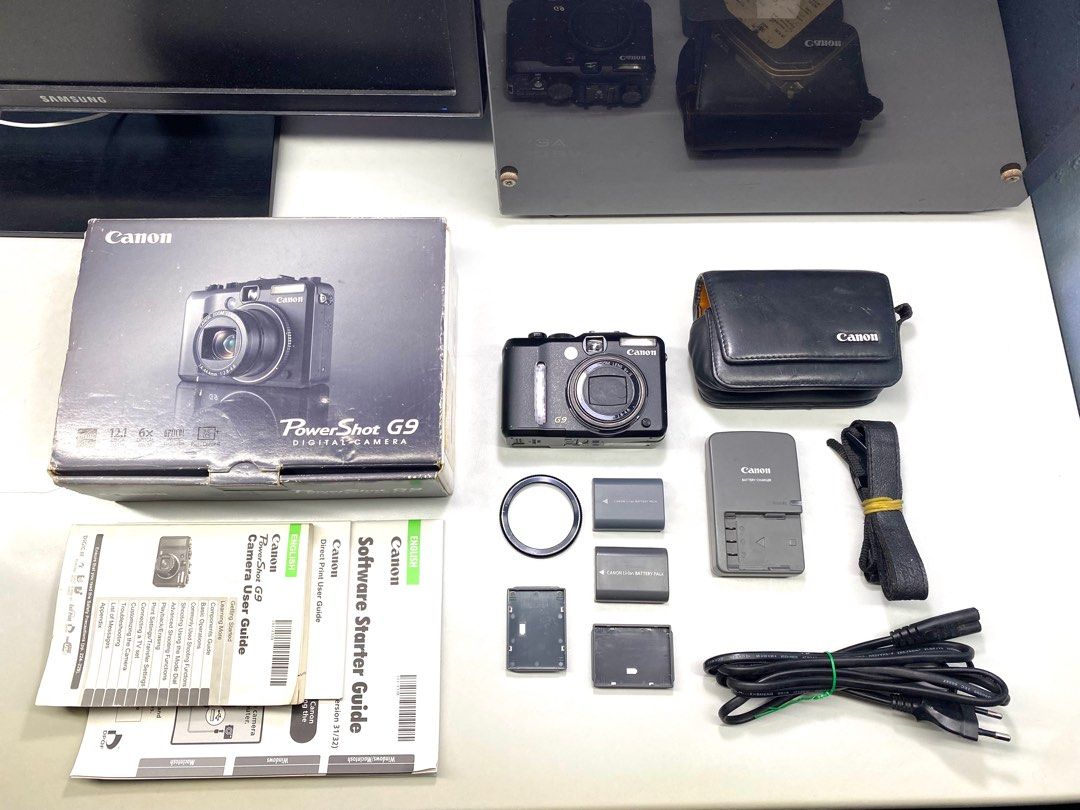 Digital Camera Canon PowerShot G9 (Category: Cameras) located in Valenzuela. Submitted by alfeopaulramos7490 (Listing ID 1332209726, Image 1). Description: Canon PowerShot G9 12.1 megapixel P11,999 ONLY +sf INCLUSION: * canon powershot g9 body * original canon g9 battery * original canon g9 battery (extra/dead battery) * original canon g9 battery case 2pcs * original canon g9 lens crown * original canon g9 adapter * original canon g9 cable * orig
