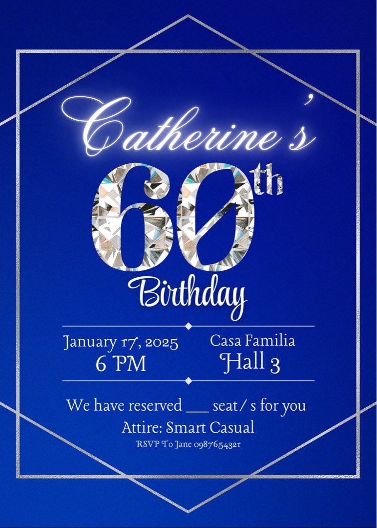 Digital Invitation Layout (Category: Occasions & Party Supplies) located in Paranaque City. Submitted by OngBongA (Listing ID 1332101444, Image 3). Description: Digital Layout Invitations ✅Birthday ✅Wedding ✅Baptism ✅Other events 🏷️Price will depend on the layout. Base price of Php 99 1. Send inspo of your desired layout 2. Send the information you want to include in the layout 3. We will send a draft layout, and edit if there are any changes an