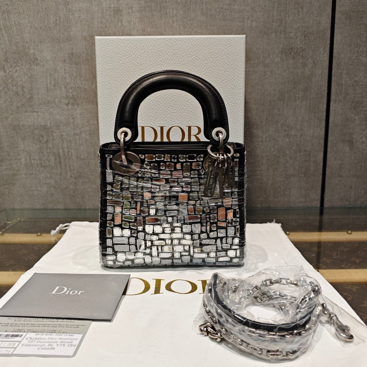 Mirror lady dior bag shop