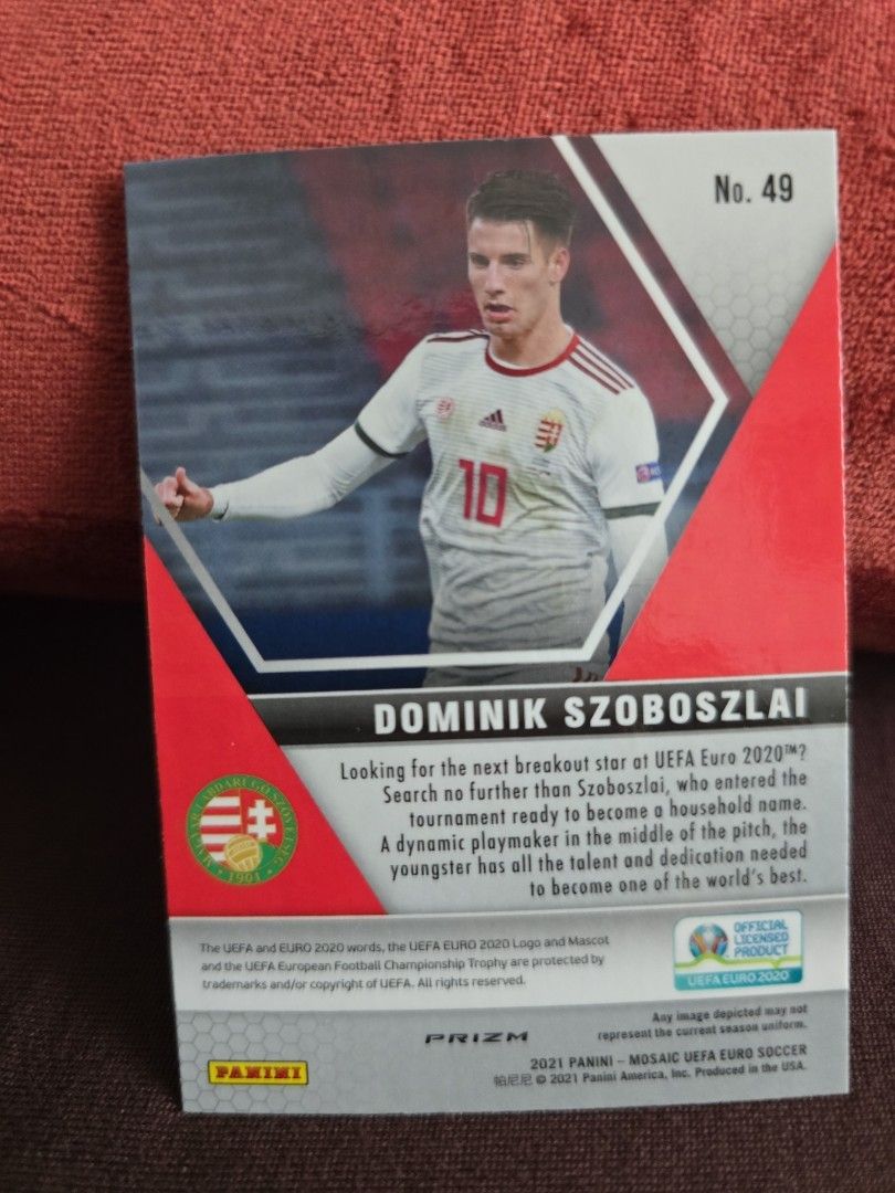 2020 Dominik Szoboszlai Mosaic Prizm Red